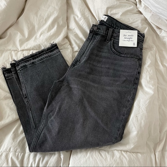 Abercrombie & Fitch Denim - Abercrombie and Fitch Straight Leg Jeans